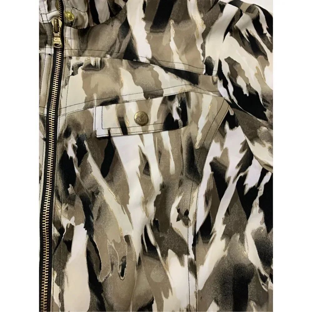 Abstract Patterned Zenergy Activewear Jacket - Picture 3 of 8